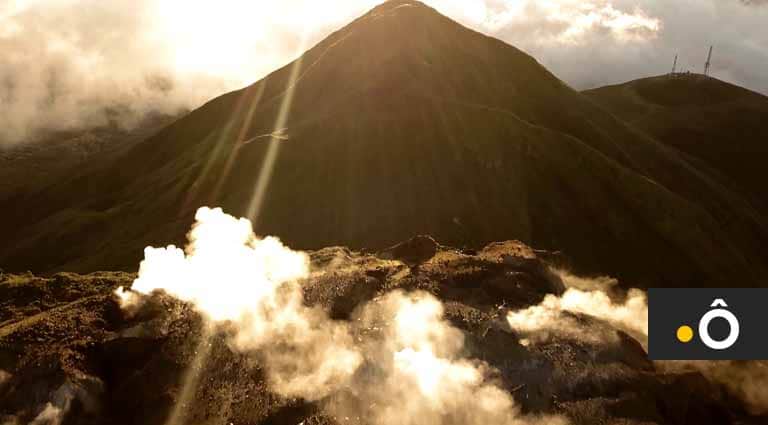 La guadeloupe terre de volcans